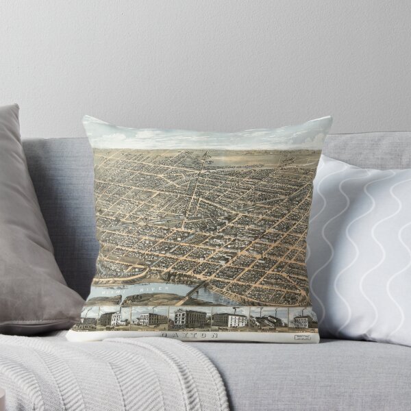 Item preview, Dayton, Ohio (1870) designed and sold by allhistory.
