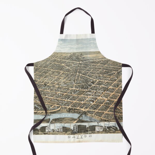 Item preview, Dayton, Ohio (1870) designed and sold by allhistory.