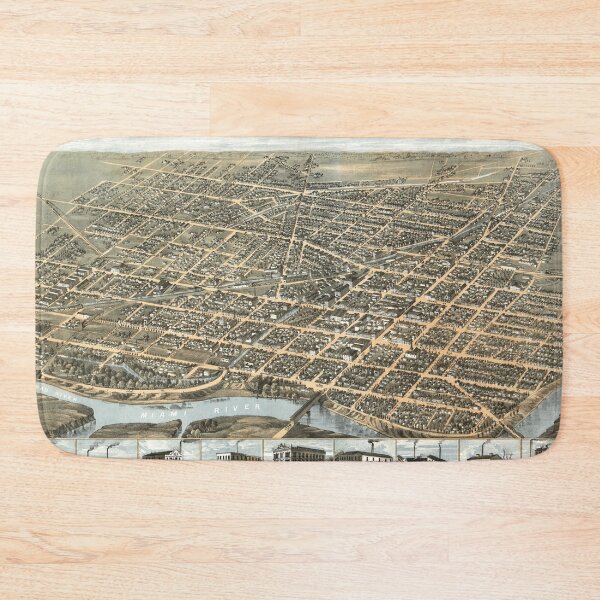 Item preview, Dayton, Ohio (1870) designed and sold by allhistory.