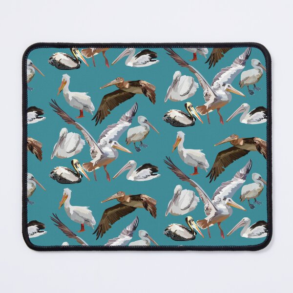 Item preview, P is for Pelican , Pelican Species – Diverse Coastal and Wetland Bird Illustrations designed and sold by PrettylittlepastelUk.