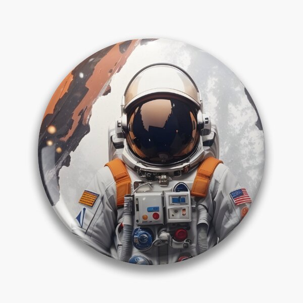 Item preview, Astronaut's Brave Journey Through Extreme Weather designed and sold by ratchawoot.
