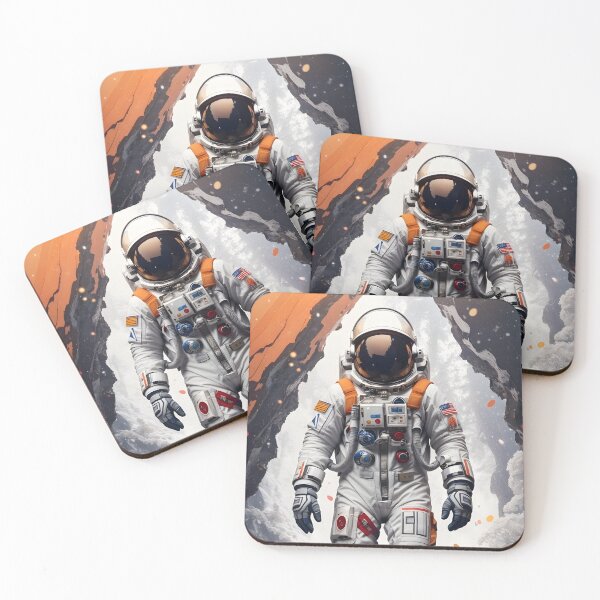 Item preview, Astronaut's Brave Journey Through Extreme Weather designed and sold by ratchawoot.