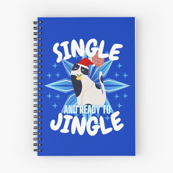 Artikelvorschau, Single und bereit, mit der mürrischen Weihnachtskatze zu klimpern! Passende Teamfreunde entworfen und verkauft von My-Queens-Store.