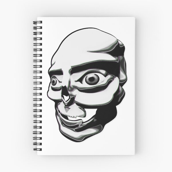 Item preview, Halloween Stylised Skull Original Artwork (Chromatic) designed and sold by RLKArtDesign.