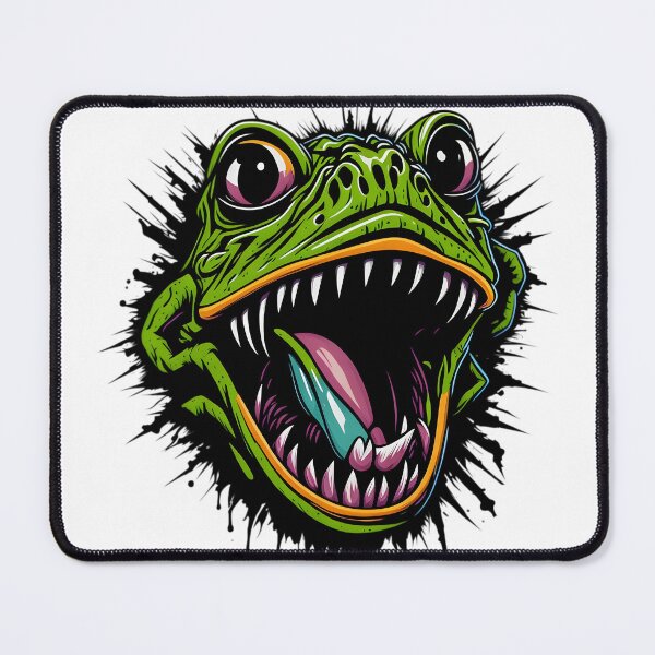 Item preview, Screaming Froggy Iconic Head: Artistic Explorations designed and sold by mrabdennour.