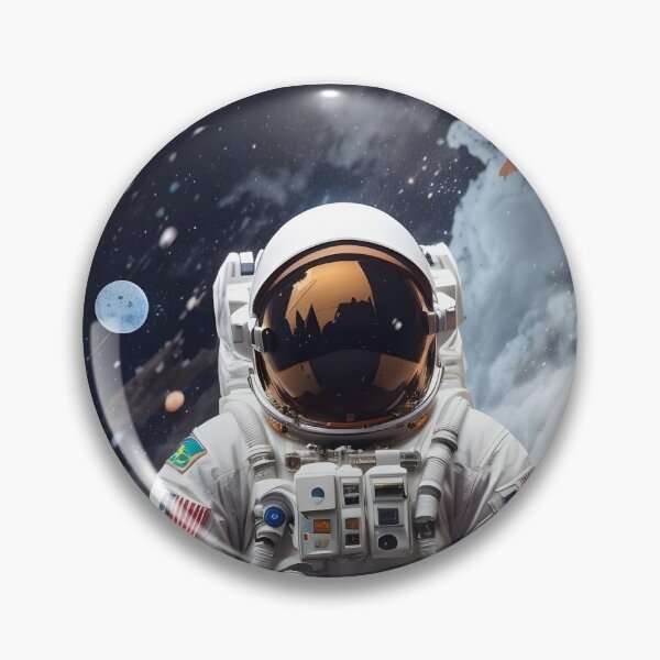 Item preview, Astronaut's Brave Journey Through Extreme Weather designed and sold by ratchawoot.