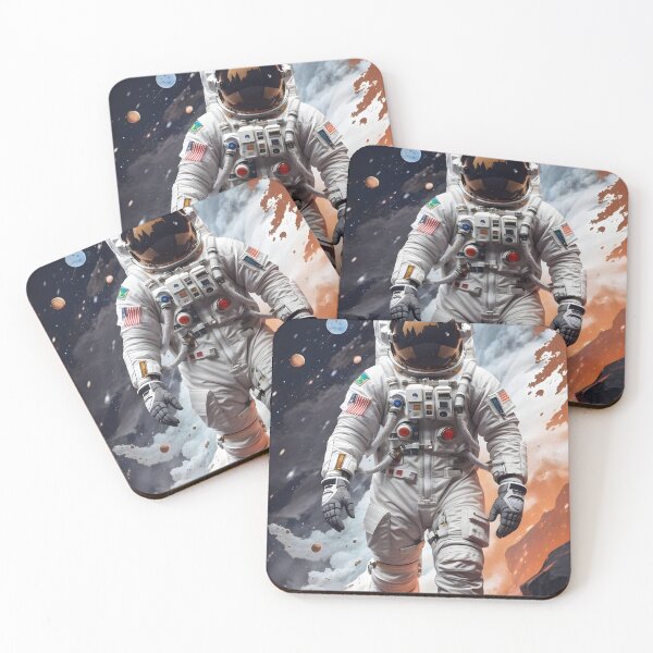 Item preview, Astronaut's Brave Journey Through Extreme Weather designed and sold by ratchawoot.