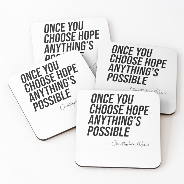 Item preview, Christopher Once You Choose Hope Reeves designed and sold by sallyheaney.
