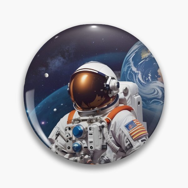 Item preview, Astronaut's Brave Journey Through Extreme Weather designed and sold by ratchawoot.
