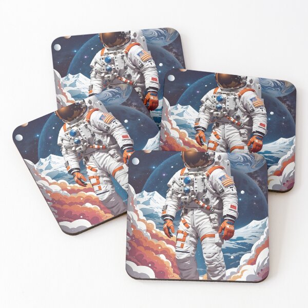 Item preview, Astronaut's Brave Journey Through Extreme Weather designed and sold by ratchawoot.