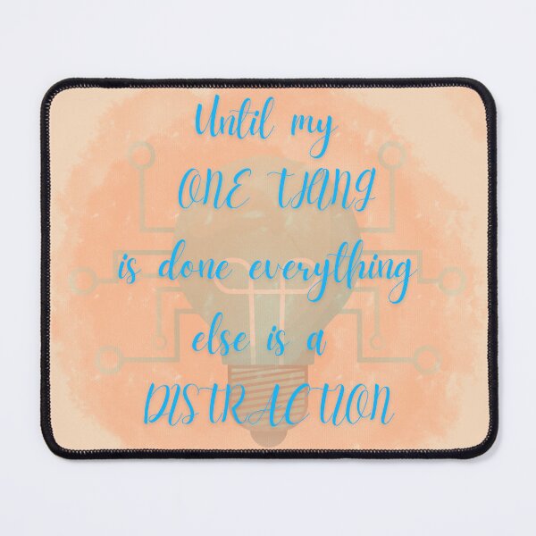 Item preview, One thing is done designed and sold by bjdehury.