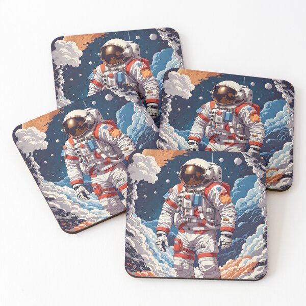 Item preview, Astronaut's Brave Journey Through Extreme Weather designed and sold by ratchawoot.