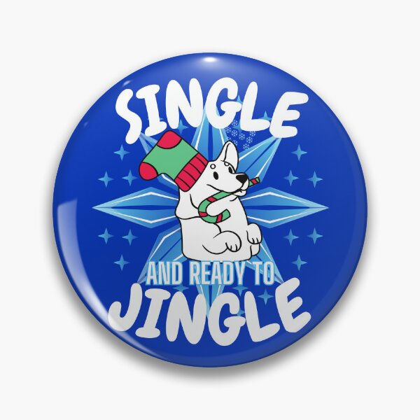 Artikelvorschau, Single und bereit, frohe Weihnachten zu klingeln, Hund! Passende Teamfreunde entworfen und verkauft von My-Queens-Store.