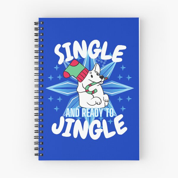 Artikelvorschau, Single und bereit, frohe Weihnachten zu klingeln, Hund! Passende Teamfreunde entworfen und verkauft von My-Queens-Store.