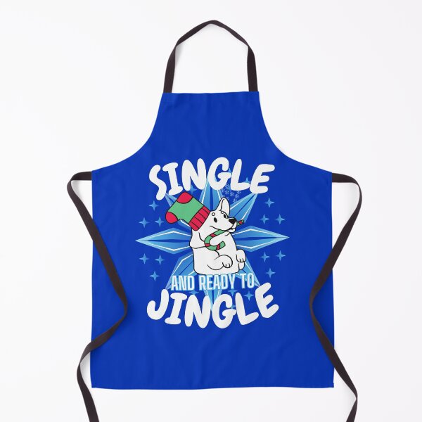 Aperçu de l'œuvre Célibataire et prêt à chanter Joyeux Noël Chien ! Amis de l'équipe correspondants créée et vendue par My-Queens-Store.