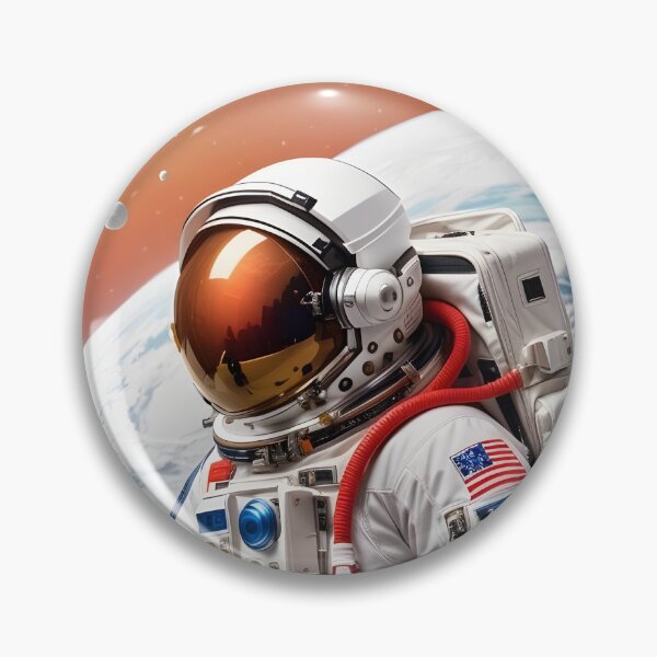Item preview, Astronaut's Brave Journey Through Extreme Weather designed and sold by ratchawoot.