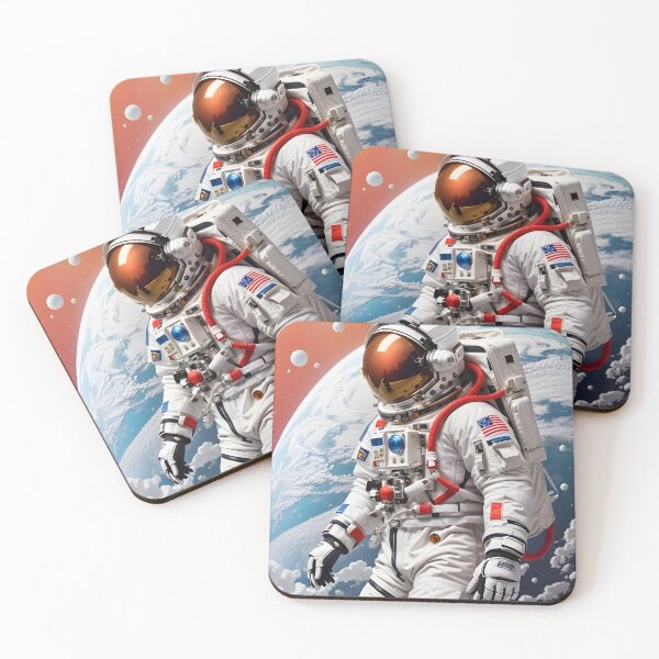 Item preview, Astronaut's Brave Journey Through Extreme Weather designed and sold by ratchawoot.