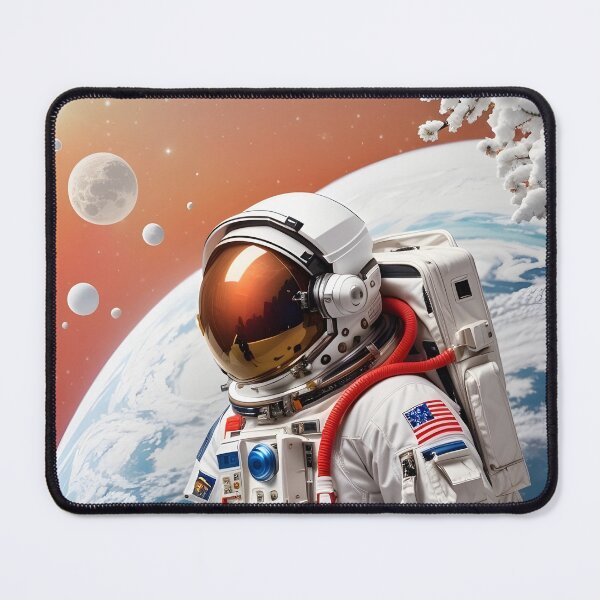 Item preview, Astronaut's Brave Journey Through Extreme Weather designed and sold by ratchawoot.