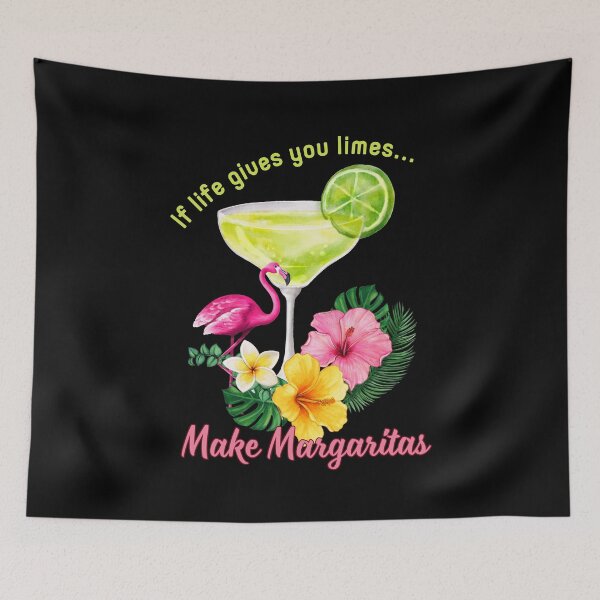 Item preview, If Life Gives You Limes, Make Margaritas - Summer Girl's Trip, Pacific Ocean, Vacay Mood, Sunset, Beach, Party Animal designed and sold by Sun Sand & Sea Art.