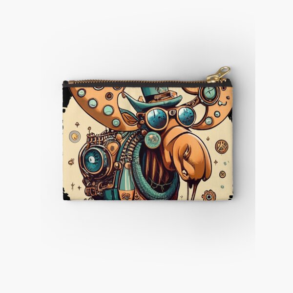 Item preview, Funny Moose Steampunk Abstract Nature Design designed and sold by Nature's Fancy.