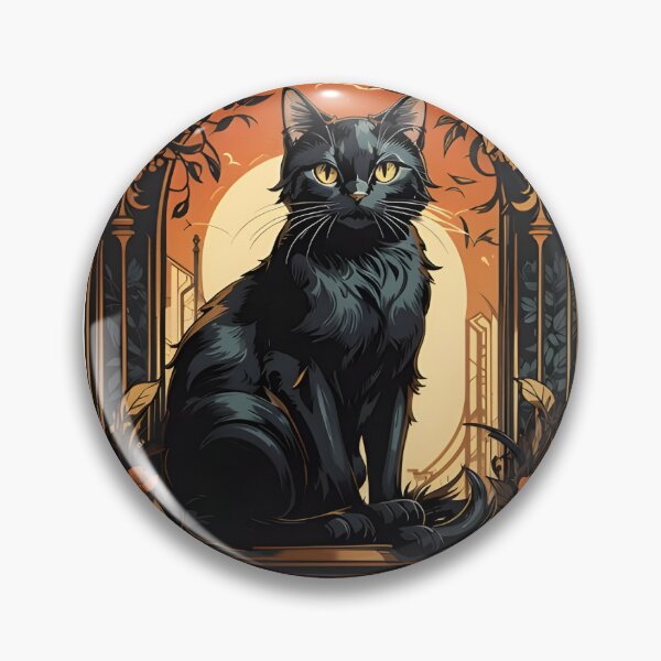 Item preview, Black Cat in halloween card designed and sold by DRESSED-UP-CUBS.