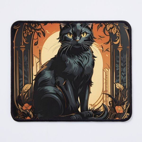 Item preview, Black Cat in halloween card designed and sold by DRESSED-UP-CUBS.
