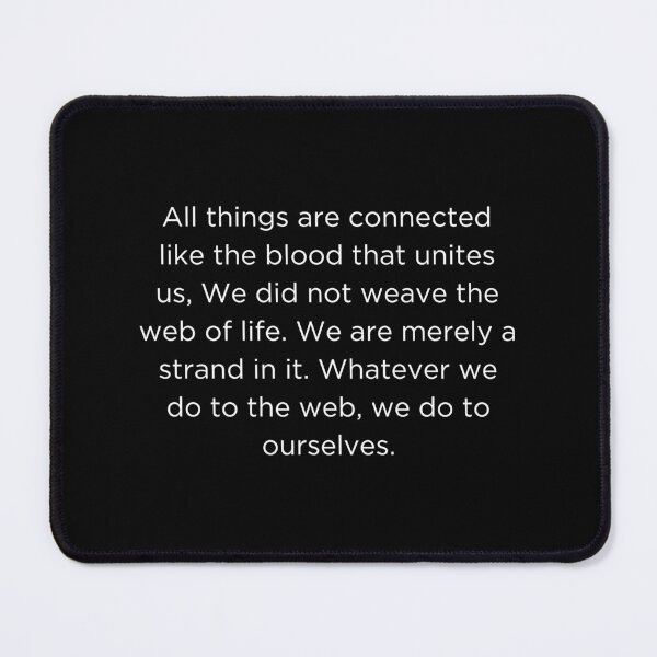Item preview, Chief Seattle Quote, Columbus Day Quote designed and sold by adelferhat.