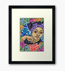 Sister Garden Framed Print