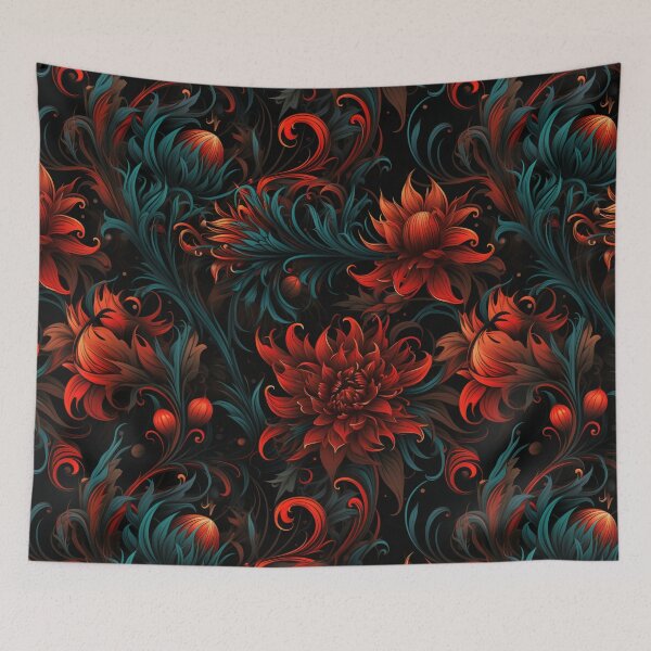 Item preview, Gothic style flower array designed and sold by Lewis-mart.