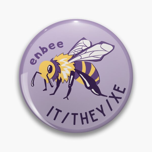Item preview, I Go By It/They/Xe Pronouns | Non-binary Enbee | It They Xe Pronoun designed and sold by Furia LGBTQ+ Accessories.