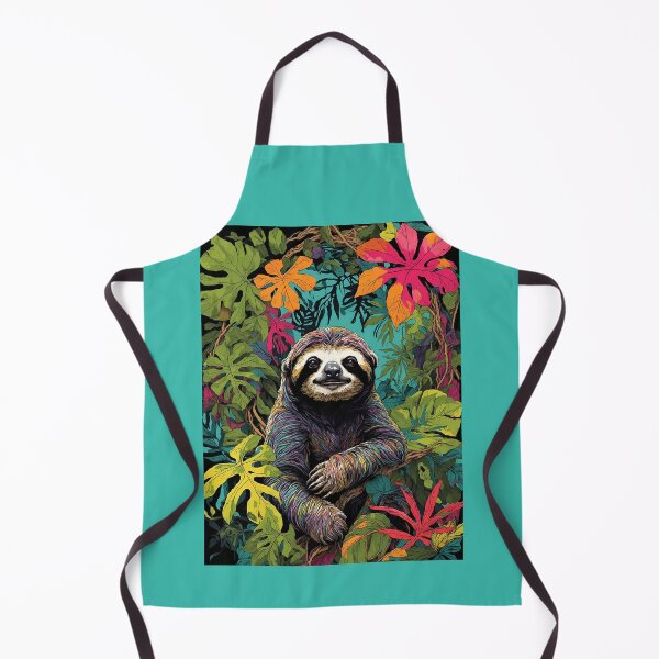 Item preview, Rainforest Sloth designed and sold by RailtonArt.