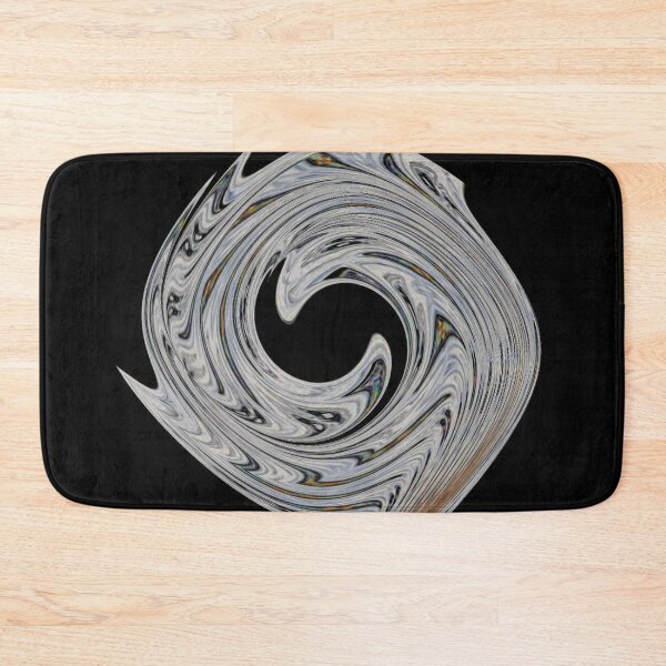 Item preview, "Art Nouveau Dreams"  Anamorphic Celtic Digital art swirl silver and gold. designed and sold by WhiteWolfe0127.