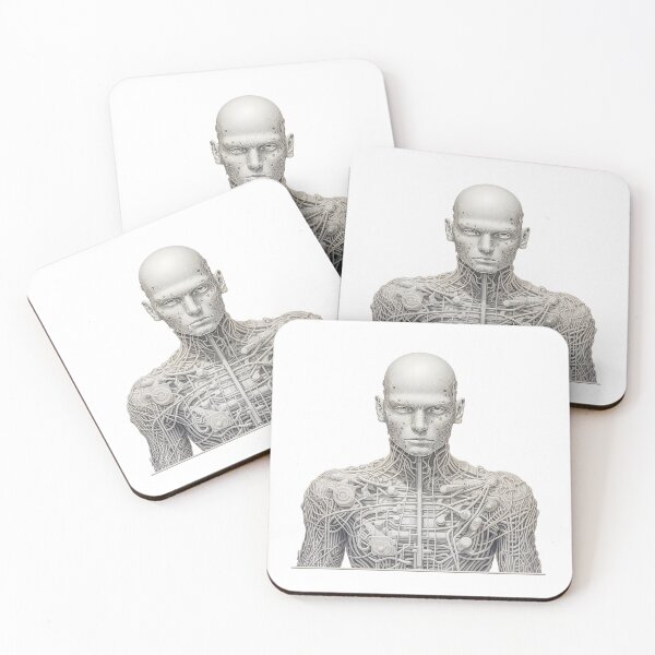 Item preview, An Intimidating Humanoid - Great Gift For AI and Thinking Machine Enthusiasts designed and sold by AlanPhotoArt.
