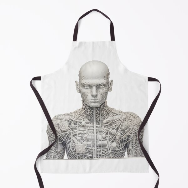 Item preview, An Intimidating Humanoid - Great Gift For AI and Thinking Machine Enthusiasts designed and sold by AlanPhotoArt.