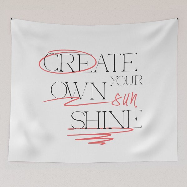 Item preview, Create Your Own Sunshine designed and sold by pixelplaza.