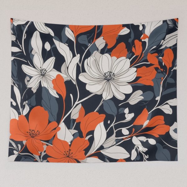 Item preview, Colorful Floral Designs, Floral Backrounds designed and sold by PillowTalkyZone.