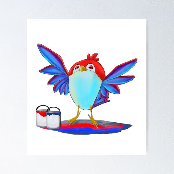Item preview, Bird Repaint  designed and sold by rodoart.