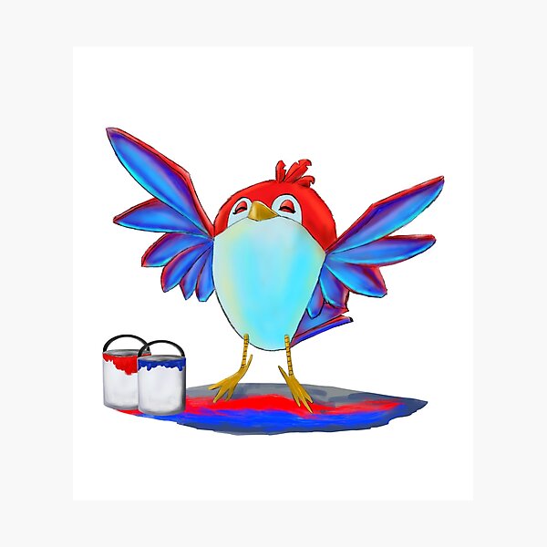 Item preview, Bird Repaint  designed and sold by rodoart.