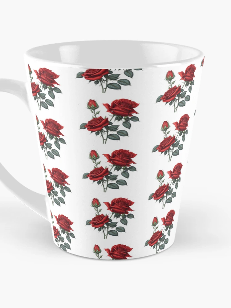 Thumbnail 3 of 4, Coffee Mug, Red Roses designed and sold by Rislam.