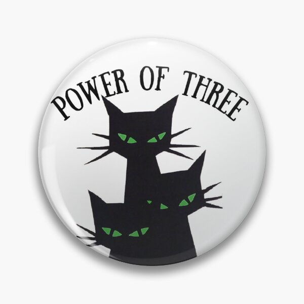 Item preview, Power of Three! Pagan Halloween Humor designed and sold by SSustainable.