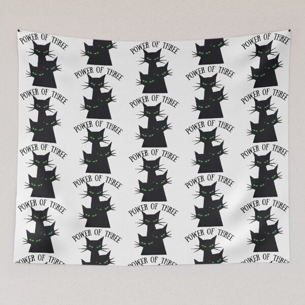 Item preview, Power of Three! Pagan Halloween Humor designed and sold by SSustainable.
