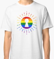 RAINBOW - SUN - KEYHOLE Classic T-Shirt