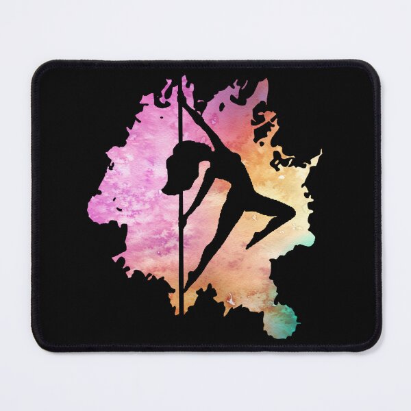 Item preview, Watercolour Splash Pole Dancing designed and sold by Neontuna.