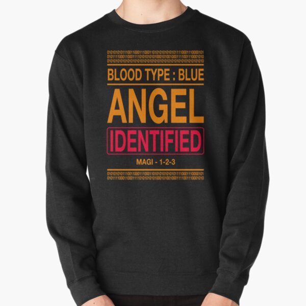 Evangelion Angel Identified Pullover Sweatshirt