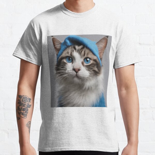 We Live We Love We Lie Shirt Realistic Smurf Cat Shirt Funny Blue Cat Meme  Shirt Blue Cat Walking Meme Shirt - Trendingnowe