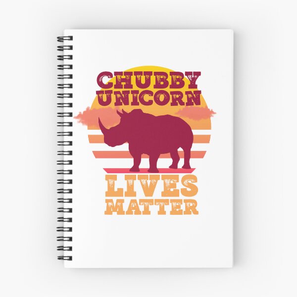 Item preview, Funny Chubby Unicorn Lives Matter Gift designed and sold by solosholdings.