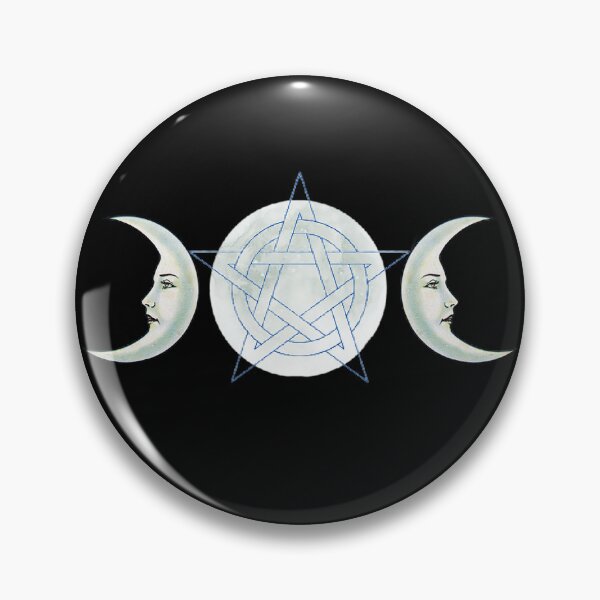 Item preview, Triple Moon Pagan Symbol designed and sold by SSustainable.