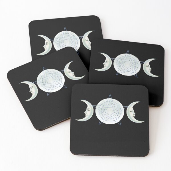 Item preview, Triple Moon Pagan Symbol designed and sold by SSustainable.