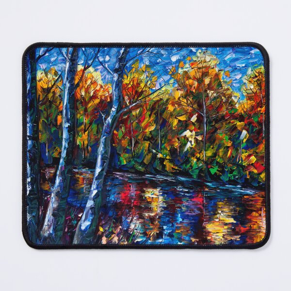Item preview, Landscape of Tranquility With Palette Knife designed and sold by Rocky Mountain Artistry.