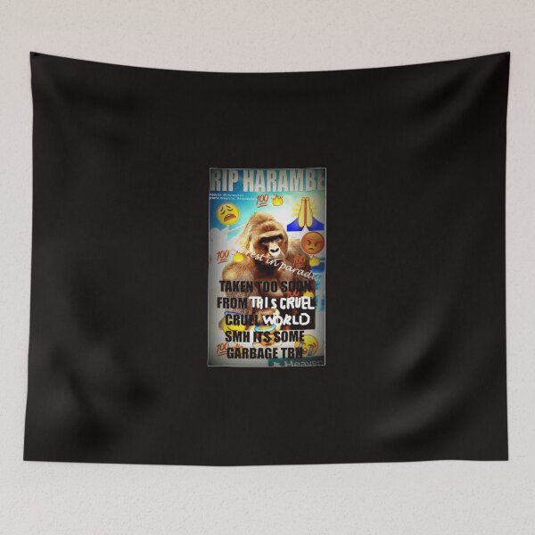 Item preview, RIP HARAMBE 1 designed and sold by LeenBril.